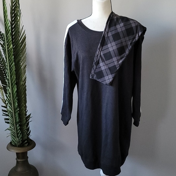 No Comment Plus long sleeve sweatshirt tunic NWOT - Picture 8 of 9